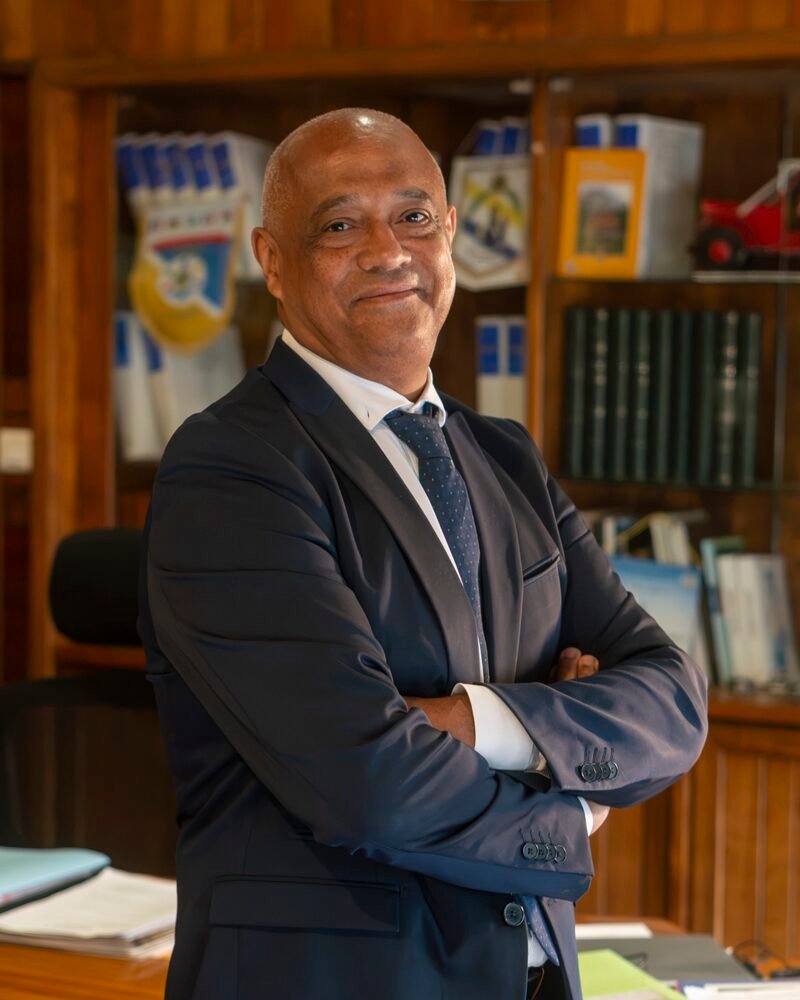 Le maire de La Plaine des Palmistes